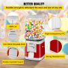 VEVOR Gumball Machine, 1-inch Candy Vending Machine, Commercial Gumball Vending Machine with Adjustable Candy Outlet Size, Metal Gumball Dispenser Mac