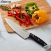 Farberware Classic 8 Inch Tripe-Riveted Stainless Steel Chef Knife Black Handle