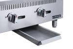 Dukers 24" All Stainless Steel Multi Burner Griddle